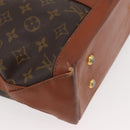 LOUIS VUITTON Monogram Sac Weekend PM Hand Bag M42425 LV Auth INZ067-15