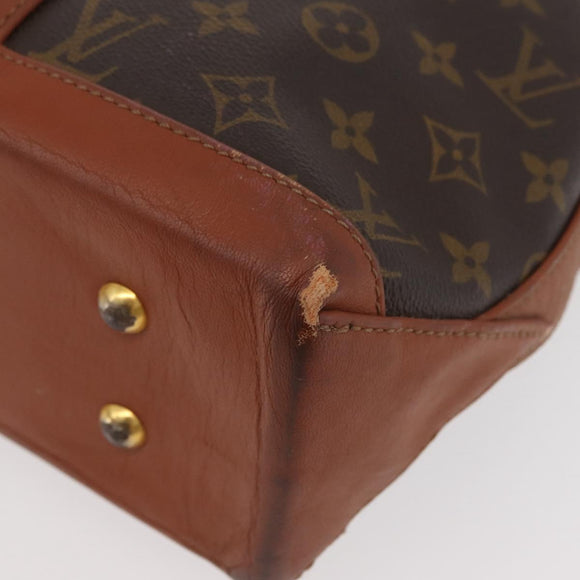 LOUIS VUITTON Monogram Sac Weekend PM Hand Bag M42425 LV Auth INZ067