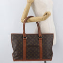 LOUIS VUITTON Monogram Sac Weekend PM Hand Bag M42425 LV Auth INZ067-22
