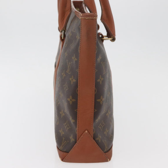 LOUIS VUITTON Monogram Sac Weekend PM Hand Bag M42425 LV Auth INZ067