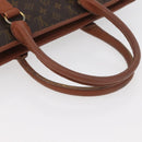 LOUIS VUITTON Monogram Sac Weekend PM Hand Bag M42425 LV Auth INZ067-7
