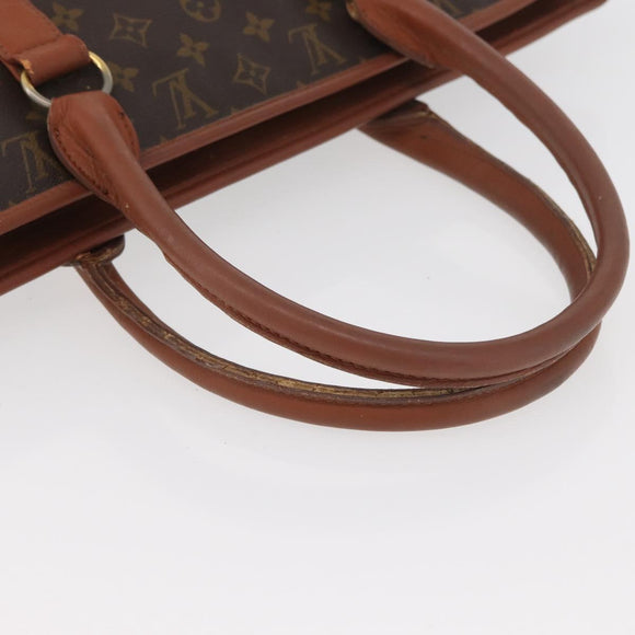 LOUIS VUITTON Monogram Sac Weekend PM Hand Bag M42425 LV Auth INZ067