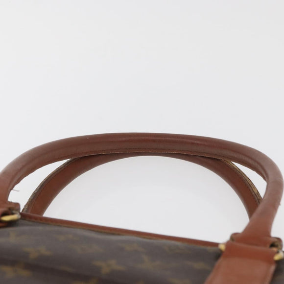 LOUIS VUITTON Monogram Sac Weekend PM Hand Bag M42425 LV Auth INZ067