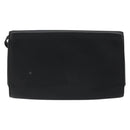 CELINE Horsebit Shoulder Bag Leather Black Gold Auth INZ069-2