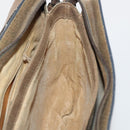 GUCCI GG Supreme Web Sherry Line Bag PVC Beige Gold 14 02 013 Auth INZ070-18