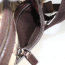 GUCCI GG Supreme Shoulder Bag Beige Silver 92551 Auth INZ071-25