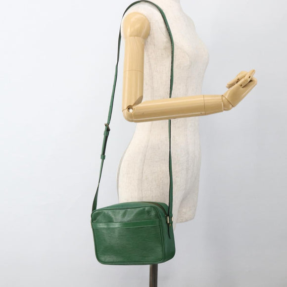 LOUIS VUITTON Epi Trocadero 23 Shoulder Bag Green M52304 LV Auth INZ078
