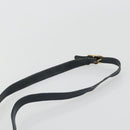 GUCCI GG Supreme Sherry Line Shoulder Bag PVC Navy Gold Auth INZ082-8