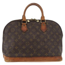 LOUIS VUITTON Monogram Alma Hand Bag M51130 LV Auth INZ085-3
