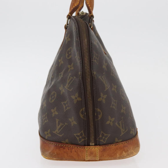 LOUIS VUITTON Monogram Alma Hand Bag M51130 LV Auth INZ085