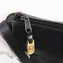 GUCCI Micro GG Supreme Web Sherry Line Bag PVC Black 001 115 4001 Auth INZ097-9