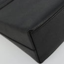 GUCCI Bamboo Hand Bag Leather Black Gold 000 1014 1888 Auth INZ098-16