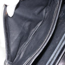 GUCCI Horsebit Shoulder Bag Leather Gold Black Auth INZ099-27
