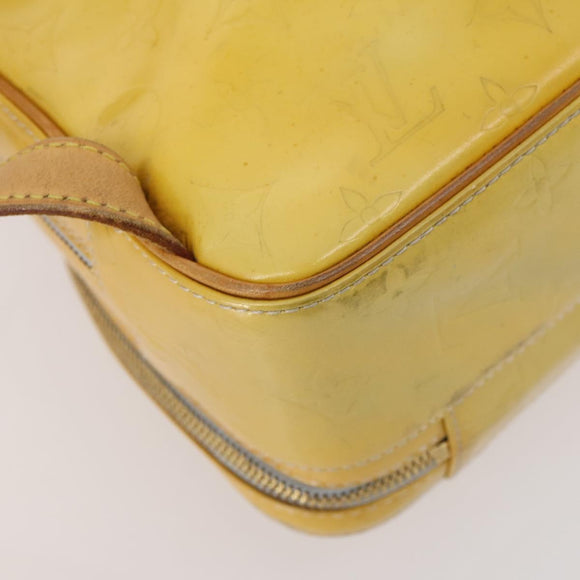 LOUIS VUITTON Monogram Vernis Marley Backpack Gris M91038 LV Auth INZ104