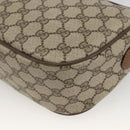 GUCCI GG Supreme Web Sherry Line Bag PVC Beige Gold 89 02 032 Auth INZ106-12