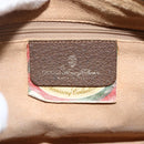 GUCCI GG Supreme Web Sherry Line Bag PVC Beige Gold 89 02 032 Auth INZ106-15