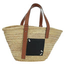 LOEWE Studio Ghibli collaboration Makurokurosuke Bag Raffia Beige Auth INZ111SAM-1