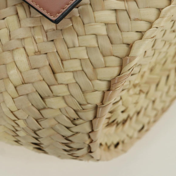 LOEWE Studio Ghibli collaboration Makurokurosuke Bag Raffia Beige Auth INZ111SAM