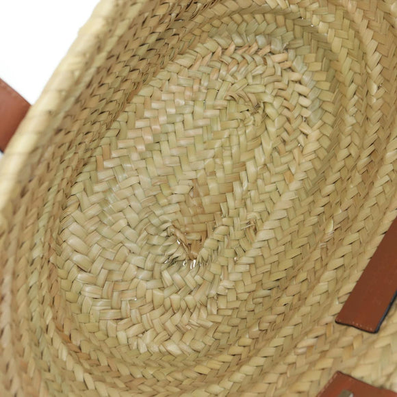 LOEWE Studio Ghibli collaboration Makurokurosuke Bag Raffia Beige Auth INZ111SAM