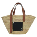 LOEWE Studio Ghibli collaboration Makurokurosuke Bag Raffia Beige Auth INZ111SAM-13