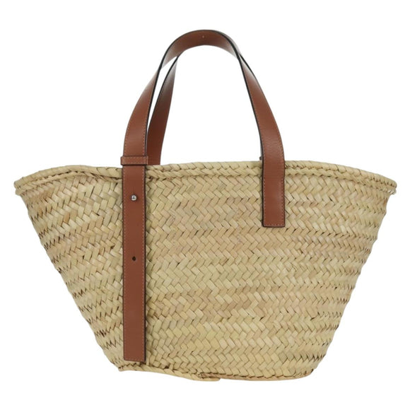 LOEWE Studio Ghibli collaboration Makurokurosuke Bag Raffia Beige Auth INZ111SAM