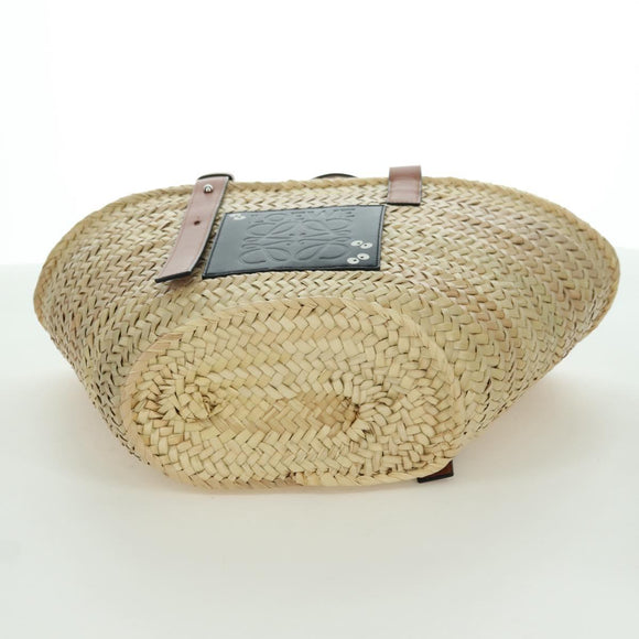 LOEWE Studio Ghibli collaboration Makurokurosuke Bag Raffia Beige Auth INZ111SAM