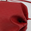 GUCCI Micro GG Supreme Shoulder Bag PVC Red Gold 007 115 5770 Auth INZ112-14