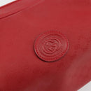 GUCCI Micro GG Supreme Shoulder Bag PVC Red Gold 007 115 5770 Auth INZ112-17