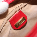 GUCCI Micro GG Supreme Shoulder Bag PVC Red Gold 007 115 5770 Auth INZ112-18