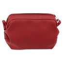 GUCCI Micro GG Supreme Shoulder Bag PVC Red Gold 007 115 5770 Auth INZ112-2