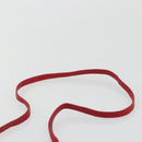 GUCCI Micro GG Supreme Shoulder Bag PVC Red Gold 007 115 5770 Auth INZ112-8