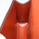 LOUIS VUITTON Epi Tilsitt Pouch Brown M52603 LV Auth INZ113-11
