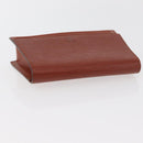 LOUIS VUITTON Epi Tilsitt Pouch Brown M52603 LV Auth INZ113-5