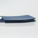LOUIS VUITTON Epi Trousse Crete Pouch Blue M48405 LV Auth INZ117-5