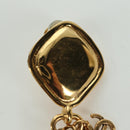 CHANEL Earring metal Gold Tone CC Auth INZ118A-13