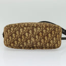 Christian Dior Trotter Canvas Shoulder Bag Brown Auth JB006-5