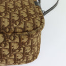 Christian Dior Trotter Canvas Shoulder Bag Brown Auth JB006-10
