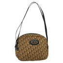 Christian Dior Trotter Canvas Shoulder Bag Brown Auth JB006-1