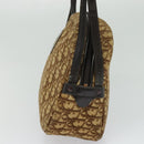 Christian Dior Trotter Canvas Shoulder Bag Brown Auth JB006-4