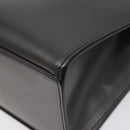 GUCCI Shoulder Bag Leather Gray Gold Auth JB010V-17