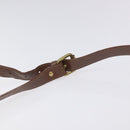 Burberrys Nova Check Shoulder Bag PVC Beige Gold Auth JB025-8