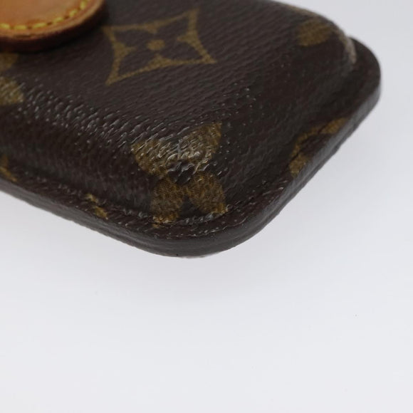 LOUIS VUITTON Monogram Etui Telephonne Japon Cell Phone Case M63050 Auth JB032