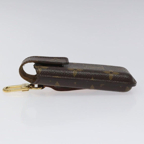 LOUIS VUITTON Monogram Etui Telephonne Japon Cell Phone Case M63050 Auth JB032