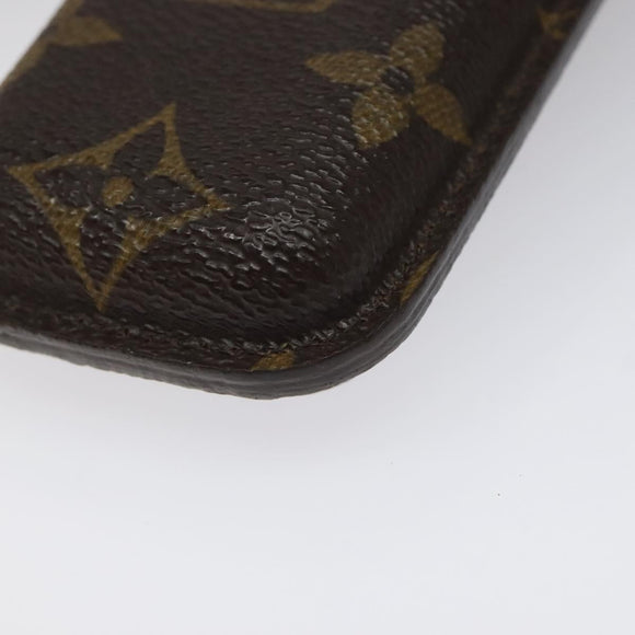 LOUIS VUITTON Monogram Etui Telephonne Japon Cell Phone Case M63050 Auth JB032