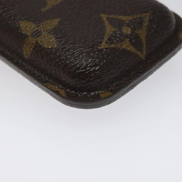 LOUIS VUITTON Monogram Etui Telephonne Japon Cell Phone Case M63050 Auth JB032