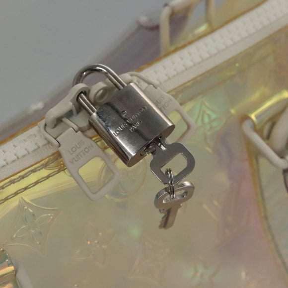 LOUIS VUITTON Monogram Prism Keepall Bandouliere 50 Bag M53271 LV Auth JB033A