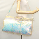 LOUIS VUITTON Monogram Prism Keepall Bandouliere 50 Bag M53271 LV Auth JB033A-28