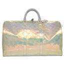 LOUIS VUITTON Monogram Prism Keepall Bandouliere 50 Bag M53271 LV Auth JB033A-13