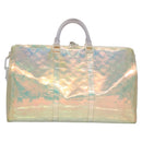 LOUIS VUITTON Monogram Prism Keepall Bandouliere 50 Bag M53271 LV Auth JB033A-2