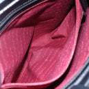 BURBERRY Nova Check Hand Bag Canvas Black Silver Auth JB054-19